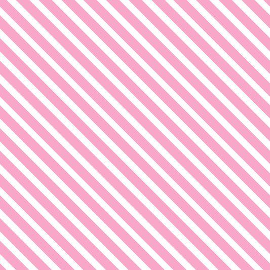 Pink Diagonal Stripes 12x12 Patterned Vinyl Sheet