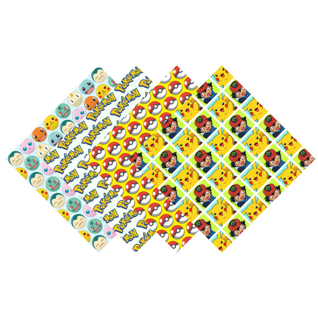Pokemon Patterned Vinyl Pack