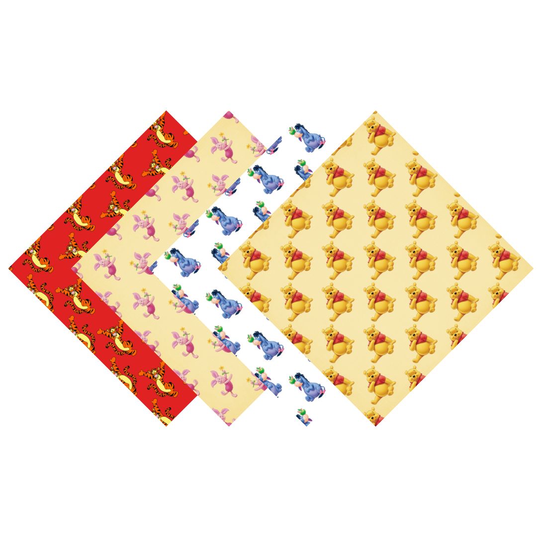 Winnie the Pooh Patterned Vinyl Pack