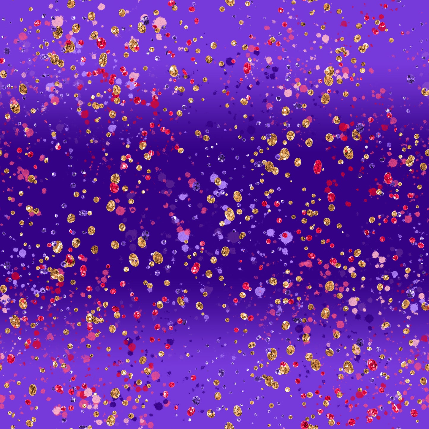 Purple Glitter Splatter 12x12 Patterned Vinyl Sheet