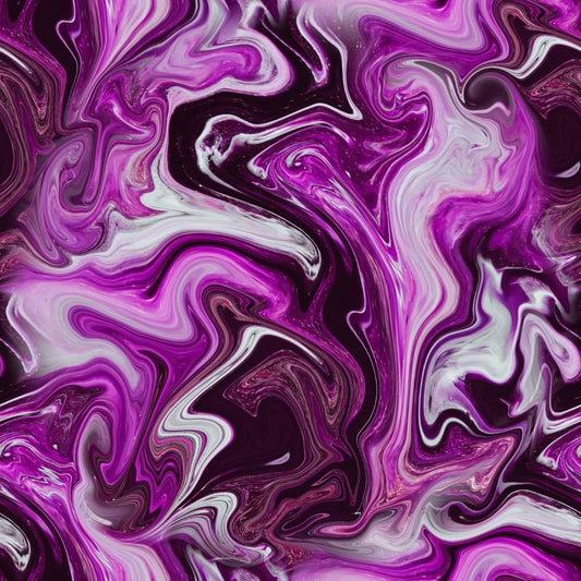 Deep Purple Liquid Swirls 12x12 Patterned Vinyl Sheet