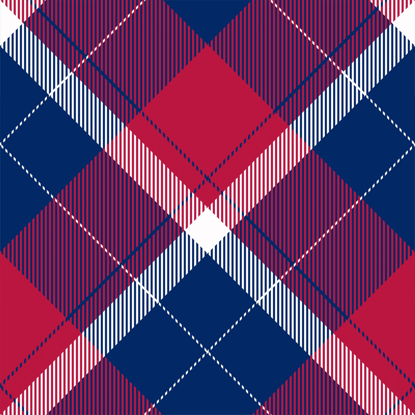 Red & Blue Plaid V. 2 12x12 Patterned Vinyl Sheet