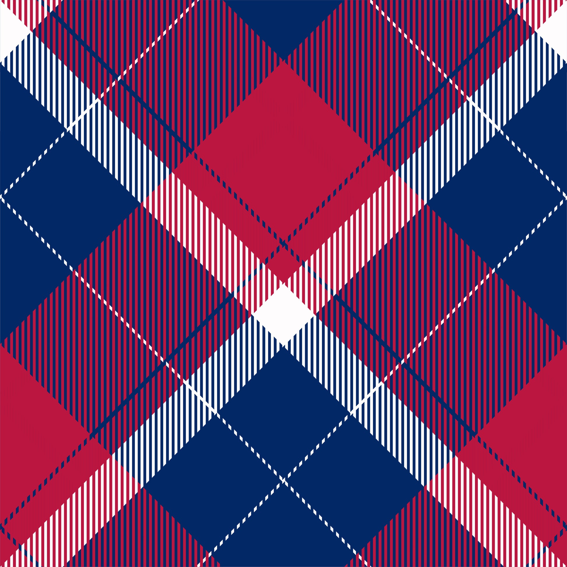 Red & Blue Plaid V. 2 12x12 Patterned Vinyl Sheet