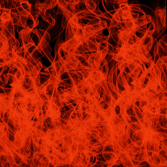Wispy Red Flames 12x12 Patterned Vinyl Sheet