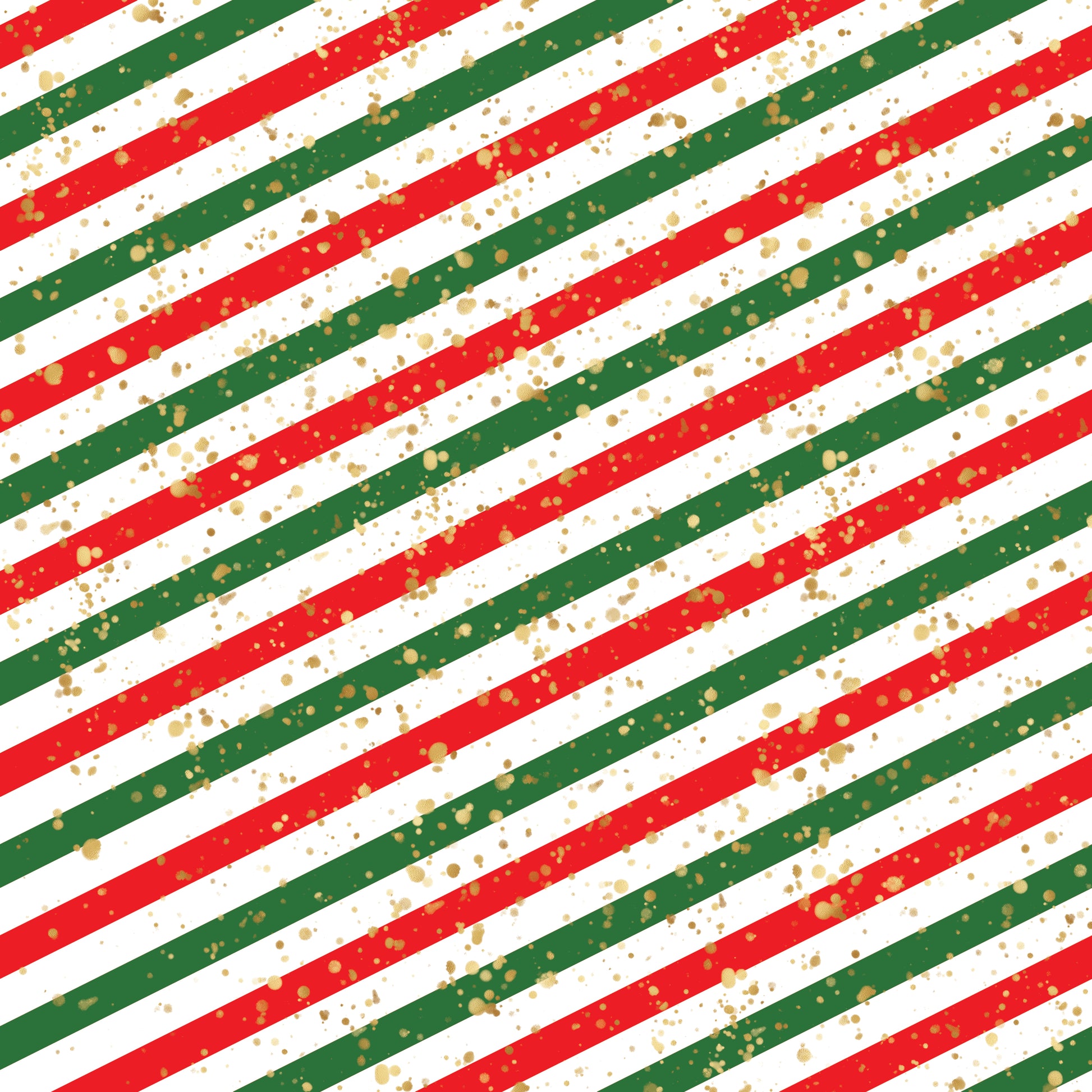 Holiday Stripes 12x12 Patterned Vinyl Sheet