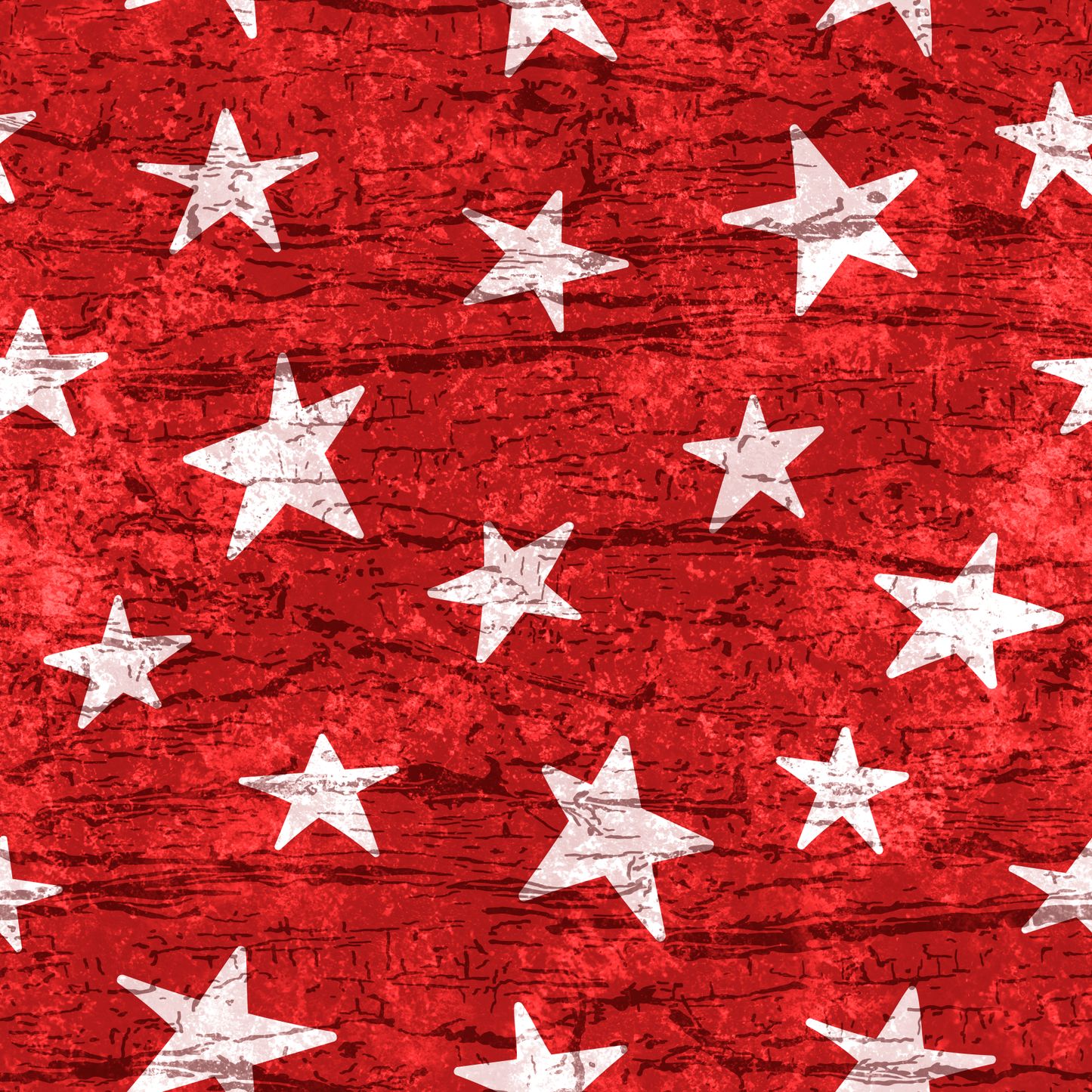 Red Wood Stars 12x12 Patterned Vinyl Sheet