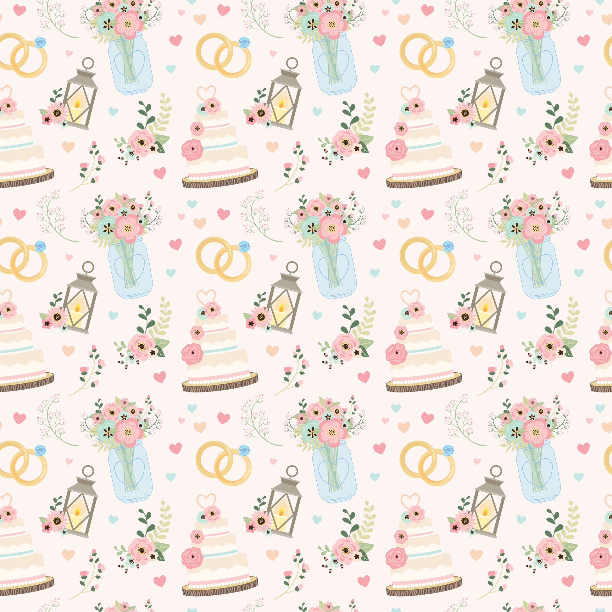 Rustic Wedding V.2 12x12 Patterned Vinyl Sheet