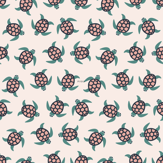 Sea Turtles 12x12 Patterned Vinyl Sheet
