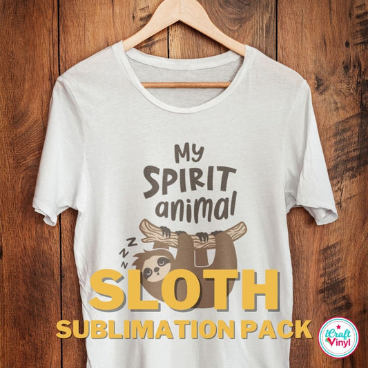 Sloth Transfer Pack