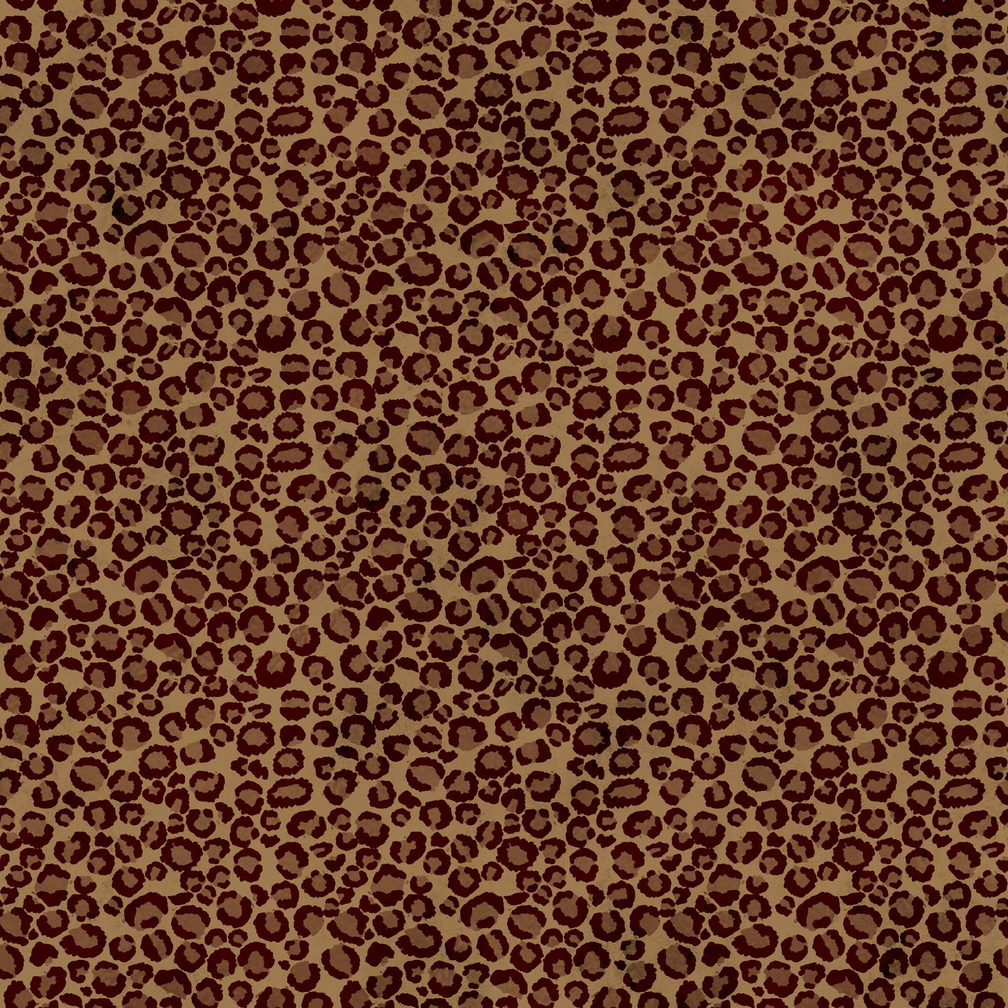 Small Leopard Print 12x12 Patterned Vinyl Sheet