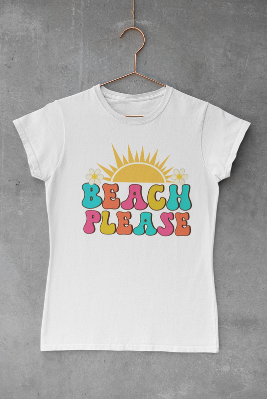 Retro Beach Please  Transfer