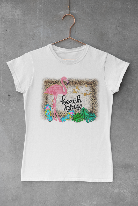 Beach Please Flamingo Transfer