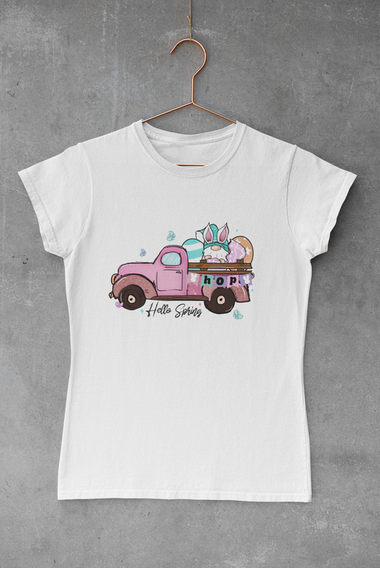 Hello Spring Easter Truck Transfer