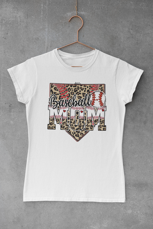Baseball Mom Home Plate Transfer