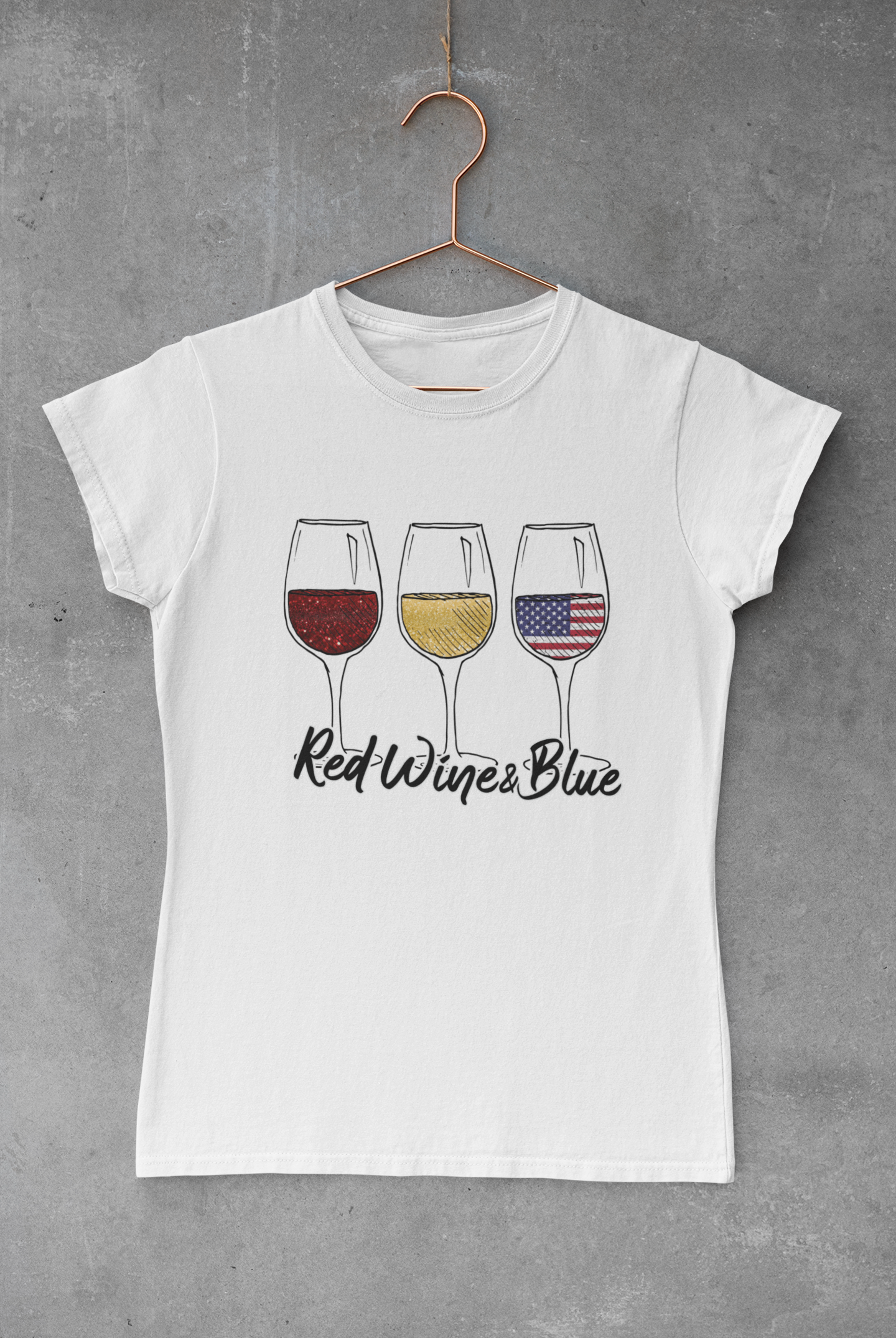 Red Wine Blue Transfer