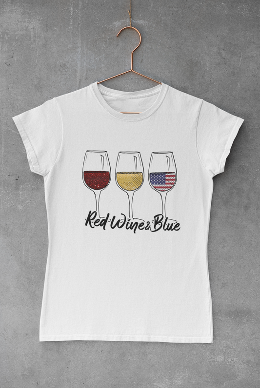 Red Wine Blue Transfer
