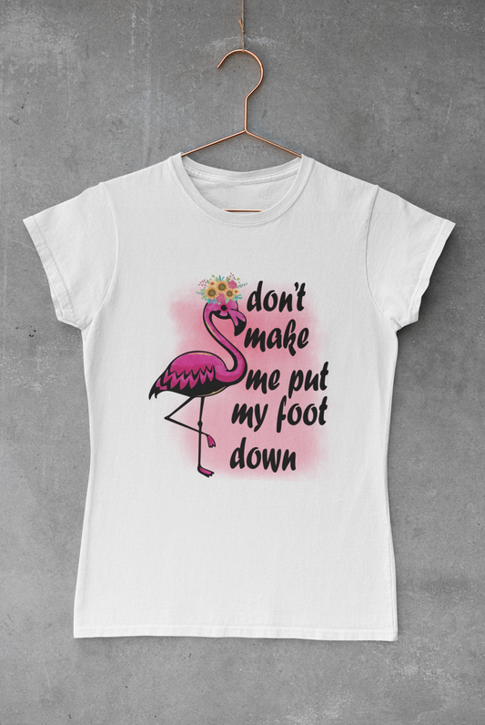 Don't Make Me Put My Foot Down Transfer