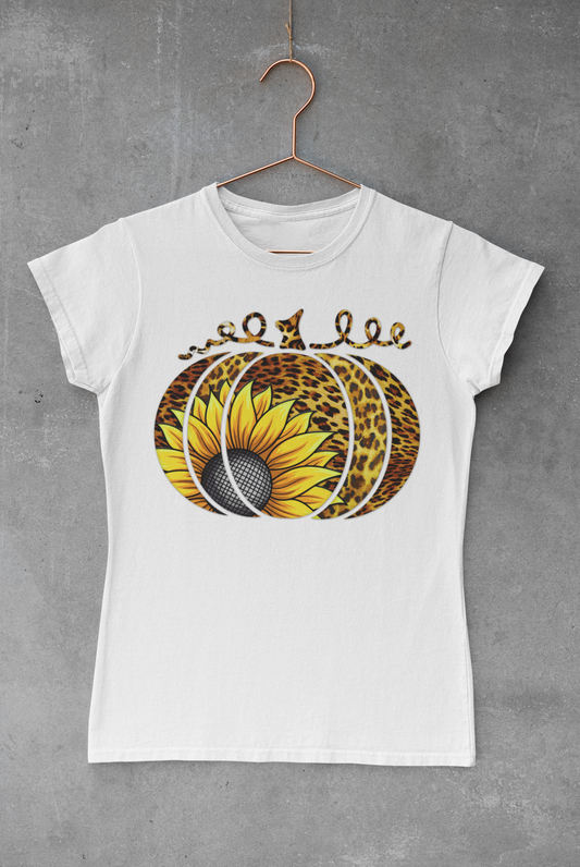 Sunflower Pumpkin Sublimation Transfer