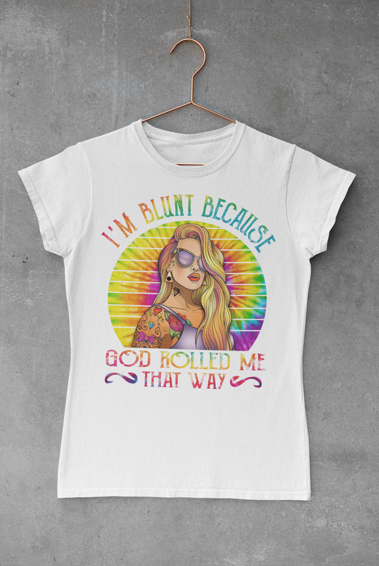 I'm Blunt Sublimation Transfer