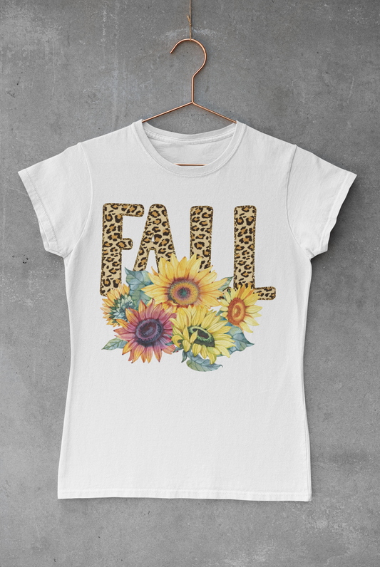 Fall Cheetah Sublimation Transfer