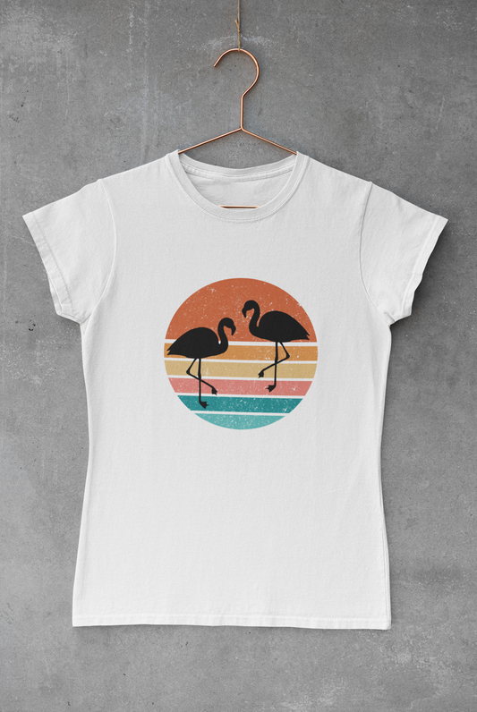 Retro Flamingo Transfer