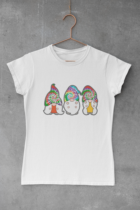 Tie-Dye Gnomes Transfer
