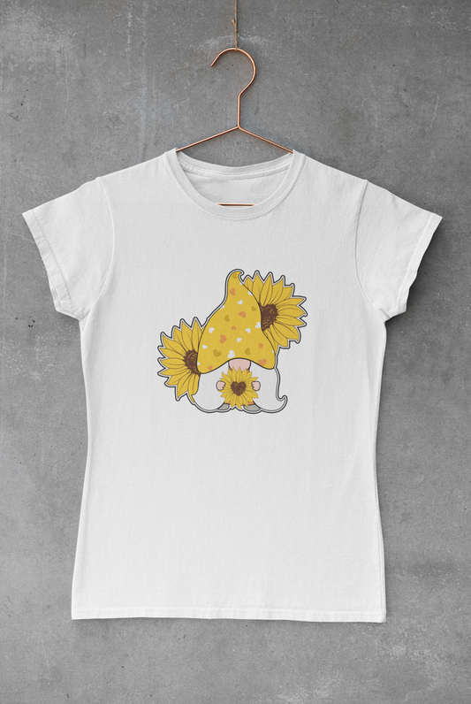 Gnomes Sunflower Transfer