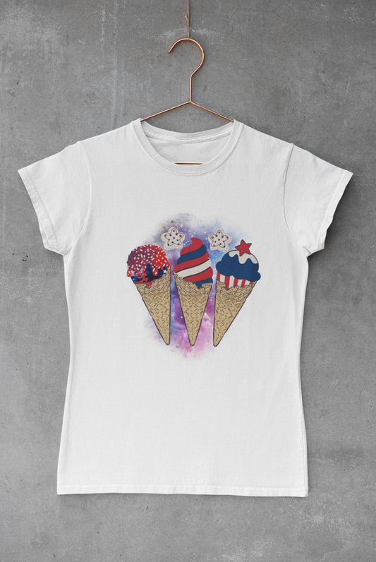 Ice Cream Cones America Transfer