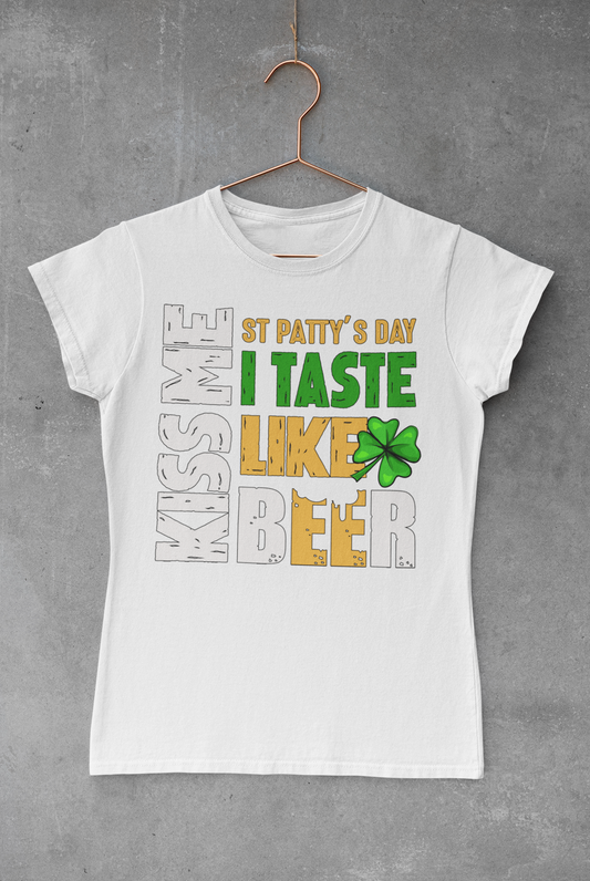 I Taste Like Beer Sublimation Transfer