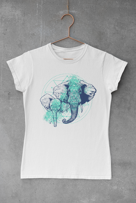 Elephant Family Sublimation Transfer