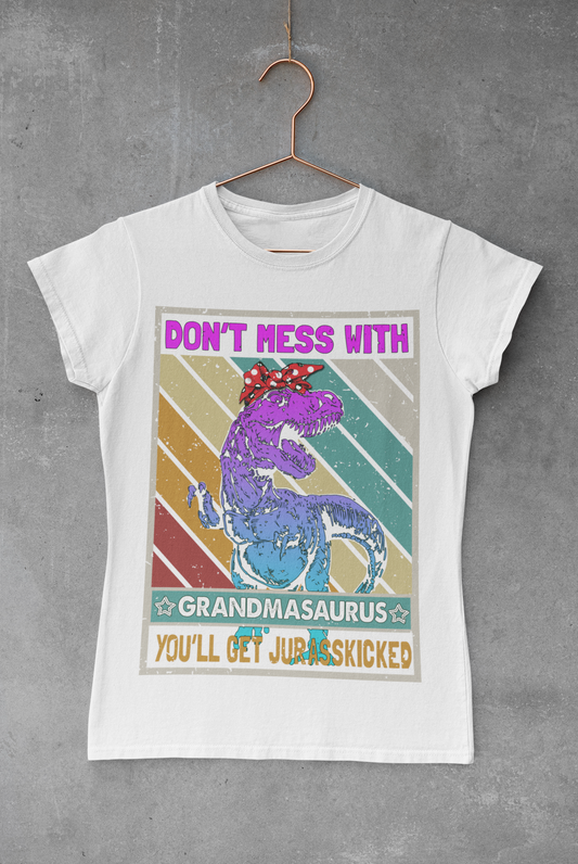 Grandmasaurus Sublimation Transfer