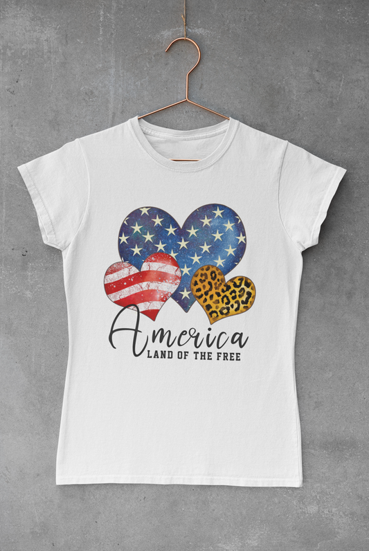Land of the Free Sublimation Transfer