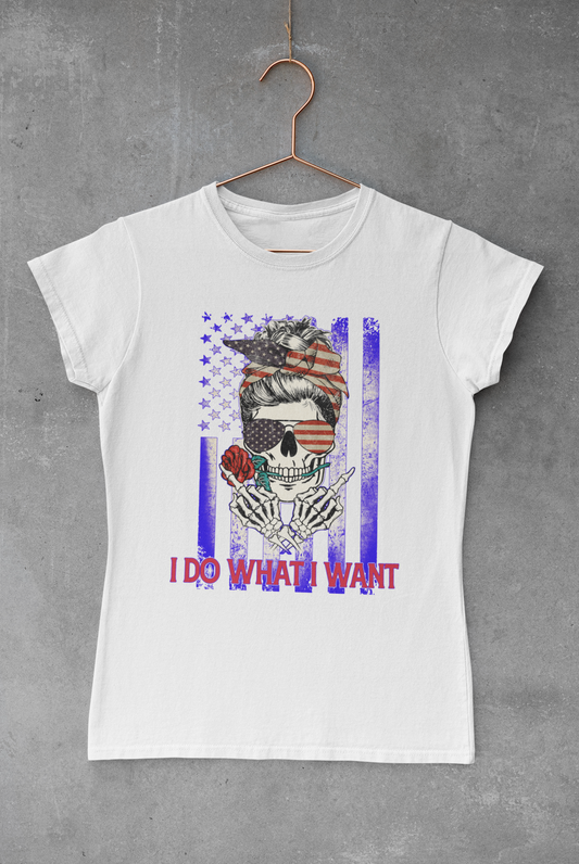 I Do What I Want Sublimation Transfer