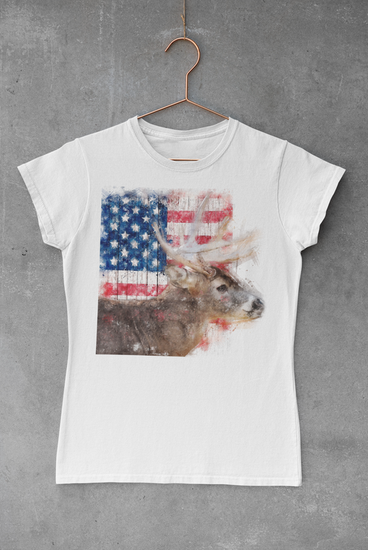 Deer USA Watermark Transfer