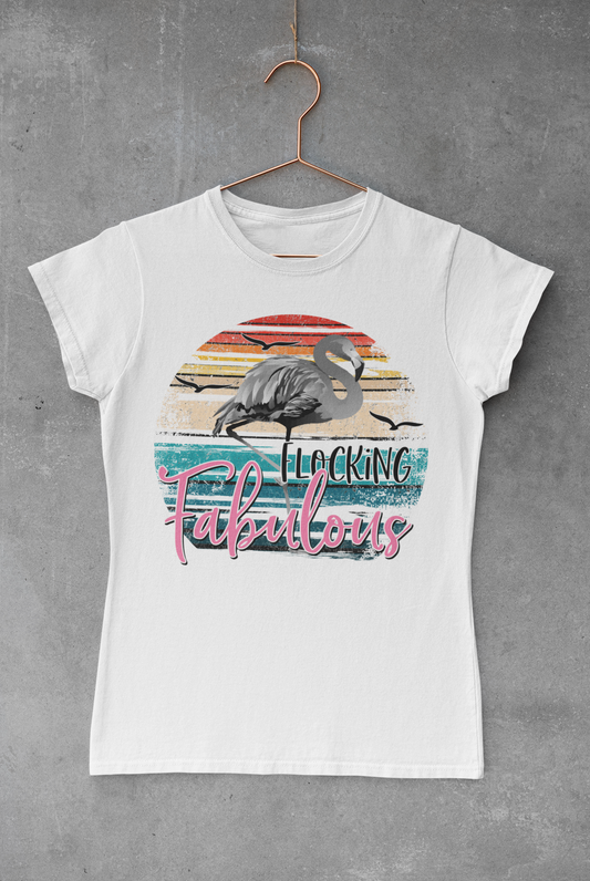 Flocking Fabulous Transfer