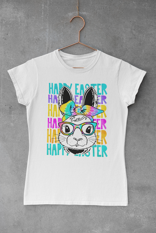 Happy Easter Bunny Bandana Transfer