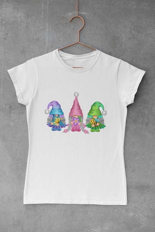 Spring Girl Gnomes Transfer