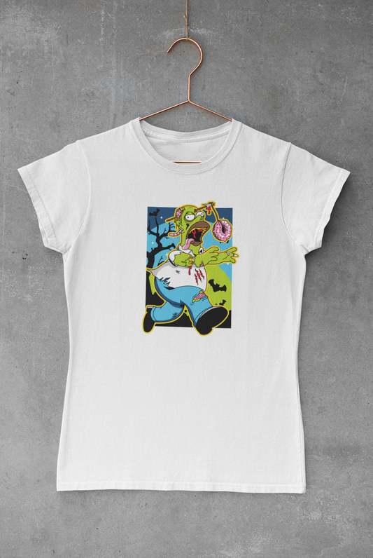 Zombie Homer Donut Transfer