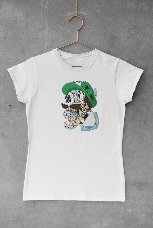 Luigi Skull Transfer