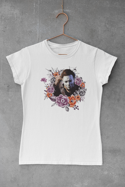 Michael Myers Floral Transfer