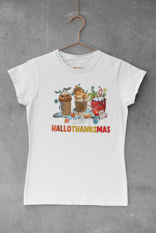 Happy Hallothanksmas Coffee V.4 Transfer
