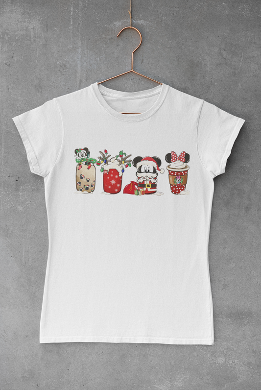 Christmas Coffee Mickey V.2 Transfer