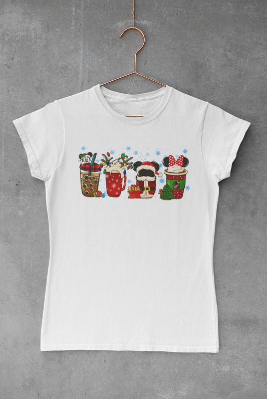 Christmas Coffee Mickey V.3 Transfer