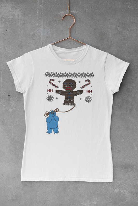 Cookie Monster Christmas Transfer