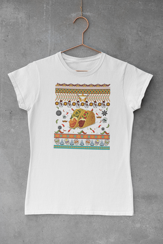 Taco Ugly Sweater Transfer