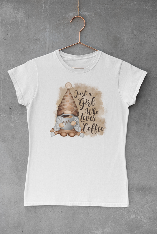 Just a Girl Who Loves Coffee Transfer