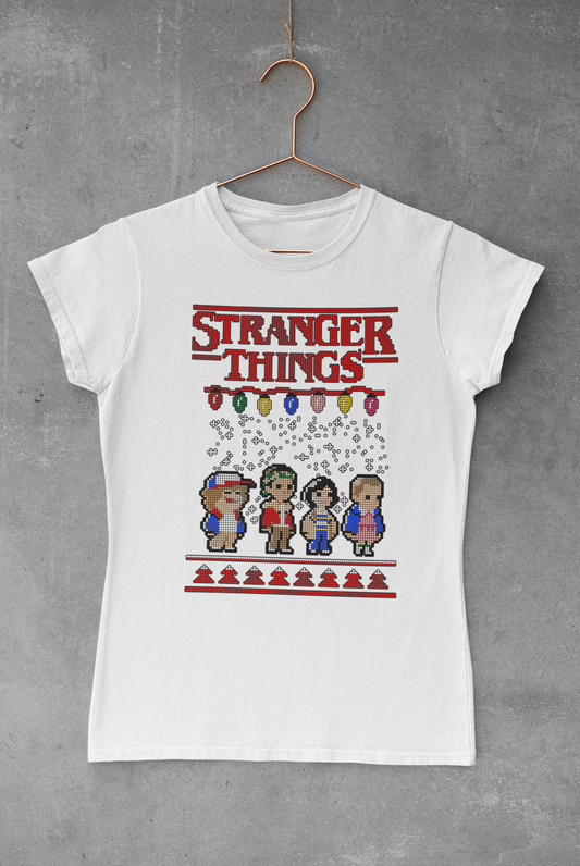 Stranger Things Ugly Sweater Transfer
