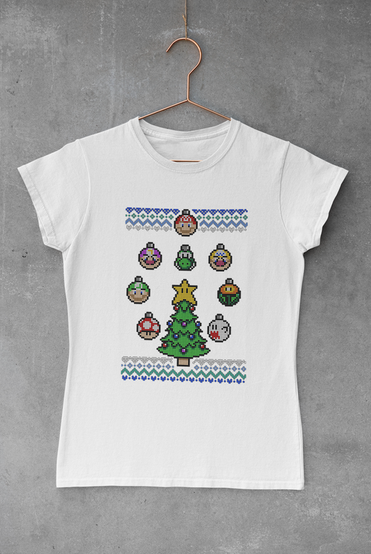 Mario Bros Ugly Sweater Transfer
