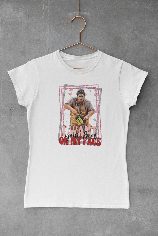 Leatherface Valentine's Day Transfer