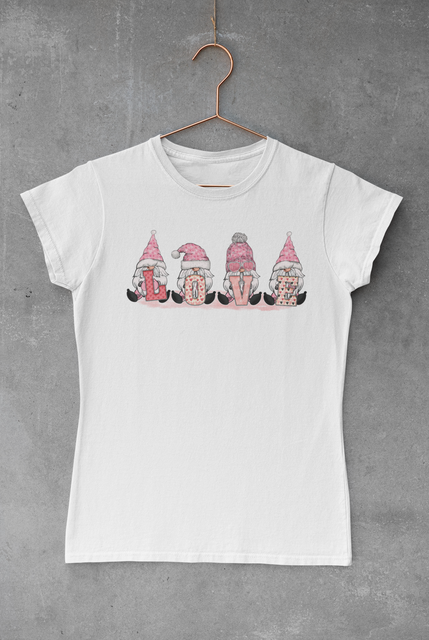 Four Love Gnomes Transfer